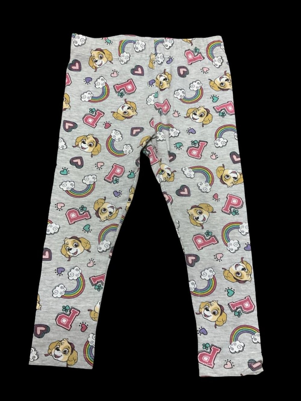 🌻10/$25 - Grey Leggings w/ Paw Patrol "Skye" Print